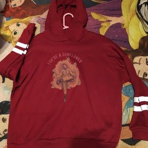 Post Malone pull over sweater with hood